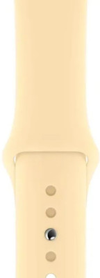 Ремешок для умных часов Bingo Silicone для Apple Watch 42/44/45мм (S, бежевый)