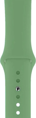 Ремешок для умных часов Bingo Silicone для Apple Watch 42/44/45мм (S, зеленый)
