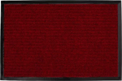 Коврик грязезащитный ComeForte Уют Классик 80x120 (бордовый)