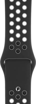 Ремешок для умных часов Bingo Sport для Apple Watch 42/44/45мм (S, черный/серый)