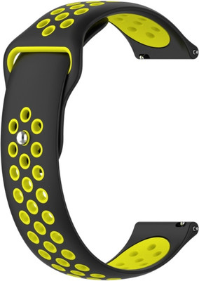 Ремешок для умных часов Bingo Sport 22мм (черный/желтый)