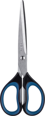 Ножницы канцелярские Deli Classic / 6058 (черный/зеленый)