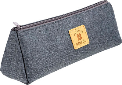 Пенал Deli Benetil / 67058 (серый)