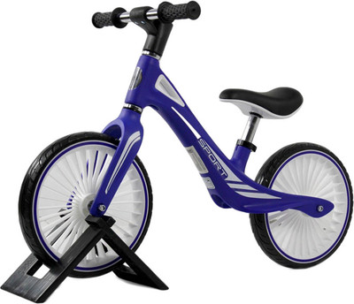 Беговел RiverToys HB-007-12 (синий)