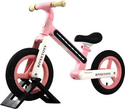 Беговел RiverToys HB-002 (розовый)