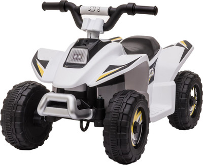 Детский квадроцикл RiverToys H001HH (белый)
