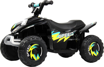 Детский квадроцикл RiverToys H001HH (черный)