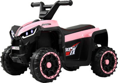 Детский квадроцикл RiverToys K004PX (розовый)