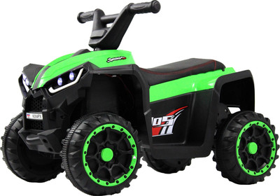 Детский квадроцикл RiverToys K004PX (зеленый)