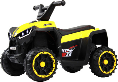 Детский квадроцикл RiverToys K004PX (желтый)