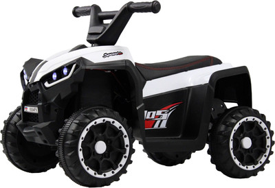 Детский квадроцикл RiverToys K004PX (белый)