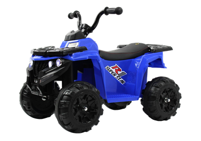 Детский квадроцикл RiverToys L222LL (синий)