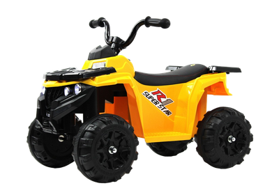 Детский квадроцикл RiverToys L222LL (желтый)