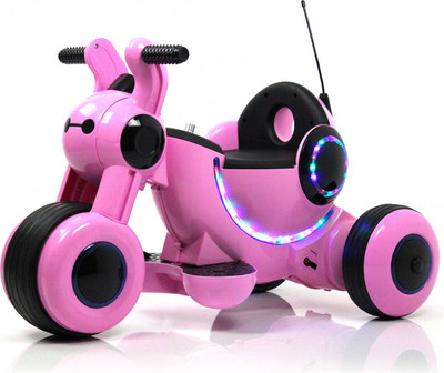 Детский мотоцикл RiverToys HL300 (розовый)