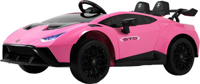 Детский автомобиль RiverToys Lamborghini Huracan STO / E888EE (розовый)