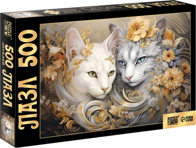 Пазл Puzzle Time Кошачий мир / 10631191 (500эл)