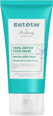 Маска для лица кремовая Estetie 100% Detox (50мл)