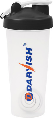 Шейкер спортивный Darvish DV-S-87BK (600мл, черный)