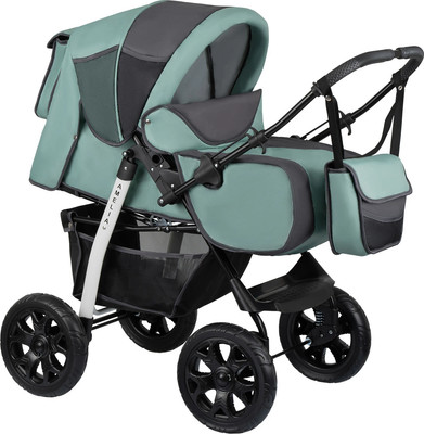 Детская универсальная коляска Alis Amelia I (Am 12, серый/шалфей)