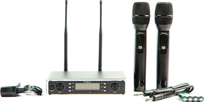 Радиосистема микрофонная Fabio J8 BK