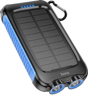 Портативное зарядное устройство Hoco DB51 на солнечной батарее 8000mAh (черный)