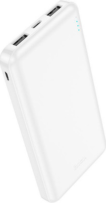 Портативное зарядное устройство Hoco J100 10000mAh (белый)