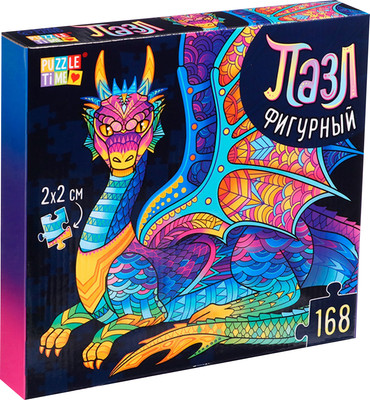 Пазл Puzzle Time Крылатый дракон / 9494889 (168эл)