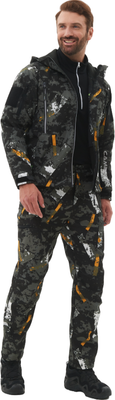 Костюм для охоты и рыбалки Huntsman Камелот -5°С N-192 Смесовая Микро-РипСтоп/Бондинг (р.52-54/182)