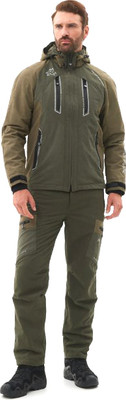 Костюм для охоты и рыбалки Huntsman Матрица -5°С Хаки Исландия (р.52-54/170-176)