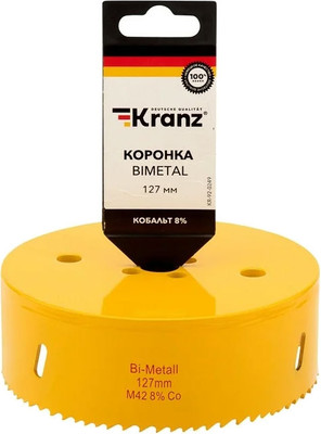 Коронка Kranz Bimetal / KR-92-0249