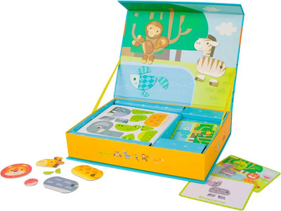 Развивающий игровой набор Classic World Книга игра Лес магнитная CW20025