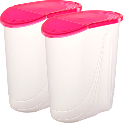 Набор емкостей для хранения Berossi Wave / ИК 74754000 (сангрия)