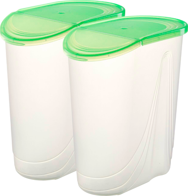 Набор емкостей для хранения Berossi Wave / ИК 74743000 (киви)