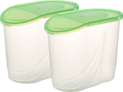 Набор емкостей для хранения Berossi Wave / ИК 77643000 (киви)