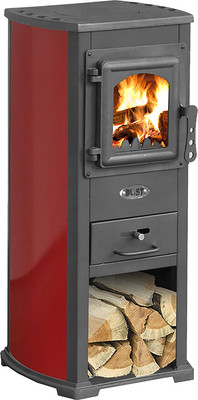 Печь-камин Blist Berna Lux (красный)