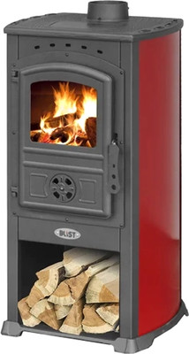Печь отопительно-варочная Blist Modena (красный)