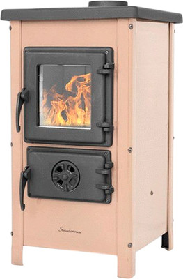 Печь-камин MBS Happy Eco (кремовый)