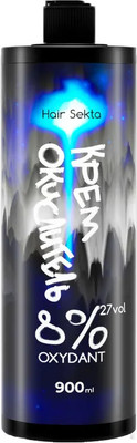 Крем для окисления краски Hair Sekta Oxydant Не отвалятся 8% 27 vol HS087 (900мл)