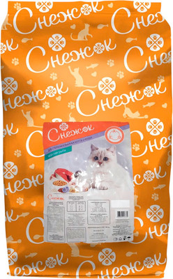 Сухой корм для кошек Снежок Для стерилизованных кошек Морская рыба (10кг)