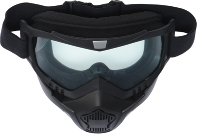 Мотоочки TORSO 4295611 (прозрачный/черный)