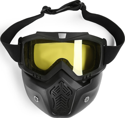 Мотоочки TORSO 3734836 (желтый/черный)