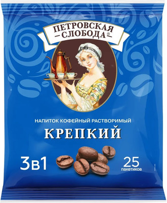 Кофейный напиток Петровская Слобода Крепкий (25x20г)