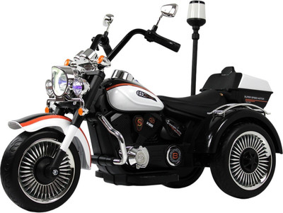 Детский мотоцикл RiverToys K003PX (белый)