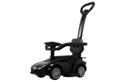 Каталка детская RiverToys M555MM-M (черный)