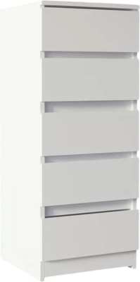 Комод Stolline Somero 5 ящиков 467.03 (белый)