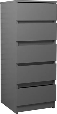 Комод Stolline Somero 5 ящиков / 467.03 (серый)