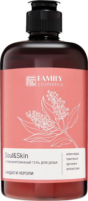 Гель для душа Family Cosmetics Сандал и Нероли (470мл)