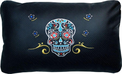 Подушка для автомобиля MATEX Черепа / 27-720 (серый)