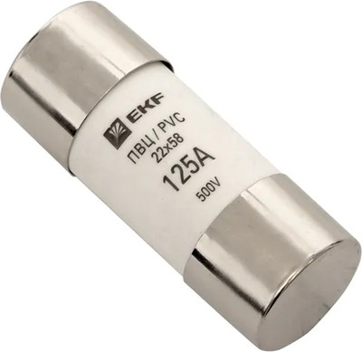 Предохранитель плавкий EKF pvc-22x58-125