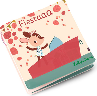 Игрушка для ванной Lilliputiens Книжка-панель для ванной волшебная Фиеста 83308